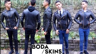 Boda Skins Sizing amp Review Kay Michaels Leather Jacket  Part 1 [upl. by Sosthenna]