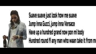 Alkaline  Suave Lyrics HD [upl. by Anirehc375]