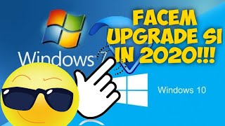 UPGRADE de la Windows 7 si Windows 8 la Windows 10 GRATIS in 2020 [upl. by Ydnat934]