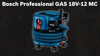 AkkuStaubsauger Bosch Professional GAS 18V12 MC 06019K2000  TEST  Deutsch [upl. by Acilegna188]