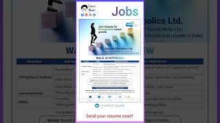 Job opportunities at Deepak Phenolics Ltd  WALKIN INTERVIEW  Join for Phenomenal career growth [upl. by Cari]