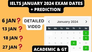 January 2024 IELTS Best test dates  IELTS test dates prediction 2024 [upl. by Church]