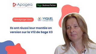 Projet de montée de version avec Sage X3 V12 [upl. by Dowlen]