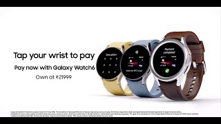 Tap Your Wrist To Pay  Galaxy Watch 6  Samsung [upl. by Ewold471]