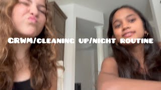 GRWMCleaningNight routine [upl. by Odlavso]