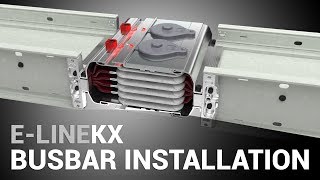 Busbar Trunking Installation  ELine KX  EAE Elektrik [upl. by Tuhn]