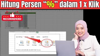 Cara Cepat Mencari atau Menghitung Persentase di Excel [upl. by Narine470]