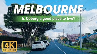 Is Coburg a good place to live  Coburg to South Melbourne  Australia  4K [upl. by Sahcnip44]