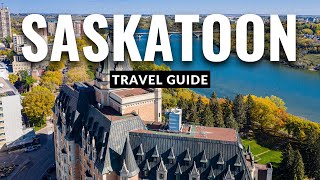 Saskatoon Saskatchewan Canada Travel Guide 2022 4K [upl. by Dobson820]