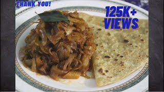 Onion Curry in Tamil I வெங்காய சம்பல் I Side Dish for Dosa Chapati Poori amp Roti I Vengaya Sambal [upl. by Gabriello916]