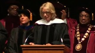 Besty Devos booed at university entire speech [upl. by Wyly]