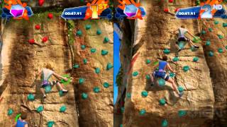 Kinect Sports Rivals Rock Climbing Walkthrough [upl. by Sachi76]