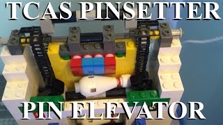 Lego TCAS Pinsetter Pin elevator [upl. by Eladnek]