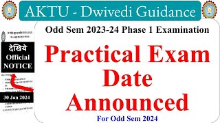 aktu practical exam date 2024 aktu latest exam news aktu practical exam aktu news today aktu [upl. by Alleinnad]