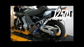 Suzuki Bandit 1250 on the Dyno [upl. by Yanahs155]