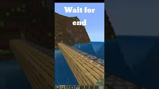 Bridge In Minecraft minecraft shorts [upl. by Jala]