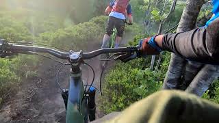 Stoodley pike to hebden bridge mountain biking downhill tracks [upl. by Lebam]