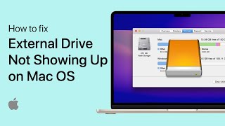 How To Fix External Hard Drive Not Showing Up  Mac OS [upl. by Sida291]