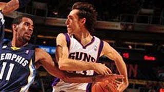 Top 10 Career Assists of Steve Nash [upl. by Airahs]