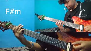 mantra band sanskriti guitar solo chords MANTRABANDOFFICIAL [upl. by Notlrac38]