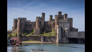 WALES – PAÍS DE GALES  CONWY CASTLE – CASTELO CONWY 1997 [upl. by Kcirdla384]