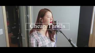 Sia  Cheap Thrills Cover 지애 [upl. by Nepil]