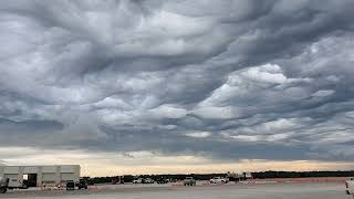 Undulatus Asperatus Clouds at NWS Columbia [upl. by Nnylasor944]