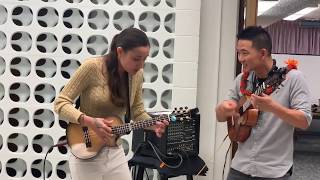 Jake Shimabukuro amp Taimane jam quotBodysurfingquot [upl. by Whorton]