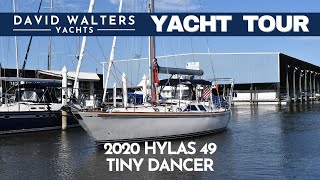 SOLD 2020 Hylas 49  TINY DANCER  Bristol condition Walkthrough  Video Tour [upl. by Bondie]