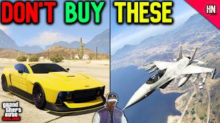 10 Vehicles You Should NEVER BUY In GTA Online [upl. by Khajeh609]