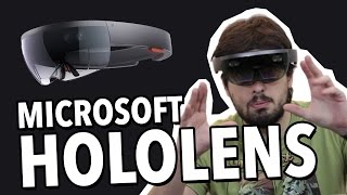 MICROSOFT HOLOLENS UNBOXING E HANDS ON [upl. by Nylsaj]