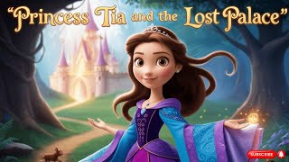 Princess Bedtime Story in English✨ Princess Tia and the Lost Palace  bedtimestories fairytales [upl. by Clive492]