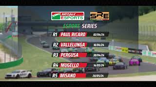 Mitjet Esports 2024  Round 2  Vallelunga [upl. by Ecnerat]