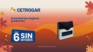 Con Cetrogar Anticipate al Invierno con estas ofertas [upl. by Akerahs]