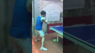 Lesson 1 practicing right looping in table tennis🏓 [upl. by Avelin382]