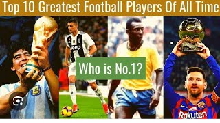 The top 10 best footballers of all time [upl. by Avek]