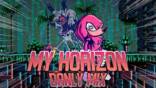 My Horizon Danly Mix  FNF Vs Sonicexe 30  Illegal Instruction UST FLP [upl. by Etiuqal]