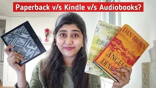 Paperback या Kindle या Audio Books  जाने कौनसा माध्यम है सस्ता और बेहतर [upl. by Ekaterina]