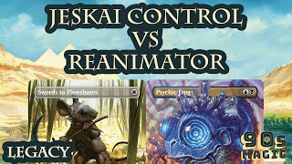 Jeskai Control vs Dimir Reanimator MTG Legacy [upl. by Nitsyrc]