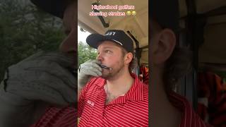 Brandons got top flite clubs he’s not fooling coach 😂 cheddy golf skit comedy [upl. by Gianna868]