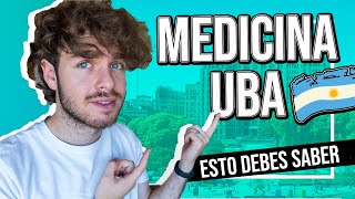 ¿Cómo es ESTUDIAR MEDICINA en la UBA en Argentina Todo lo que tenes que saber🩺 [upl. by Noe822]