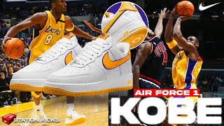 KOBE BRYANT X NIKE AIR FORCE 1 LOW TO RELEASE IN DECEMBER 2024 [upl. by Hashim]