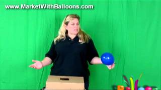 How To Make a Balloon Sizer Box San Diego Balloons [upl. by Colver338]