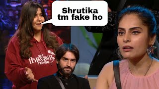 Bigg Boss 18 Weekend ka Vaar Ekta Kapoor angry at Shrutika Shrutika game expose [upl. by Hepsiba]