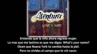 Aventura  Mi Niña Cambió lyric  letra [upl. by Kjersti]