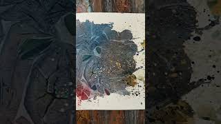 Easy Watercolor Abstract watercolor abstractart abstractpainting inspirational motivation art [upl. by Annaul]