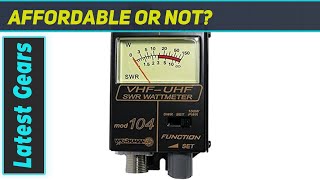 Workman 104 SWR  Power Meter for VHF  UHF Essential Tool for Every Ham and CB Radio [upl. by Adialeda]