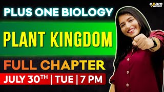 Plus One Biology  Chapter 3  Plant Kingdom  Oneshot  Exam Winner Plus One [upl. by Tiat]