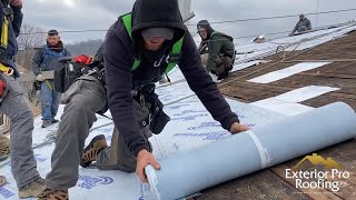 Metal Roof Underlayment Synthetic Felt paper vs High temp Ice and water shield [upl. by Dolphin]