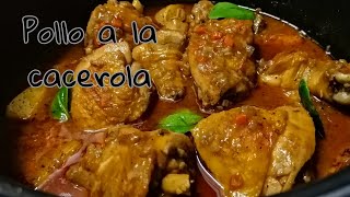 POLLO A LA CACEROLA súper fácil de cocinar exquisito 🤤\CoCina360 [upl. by Drice394]